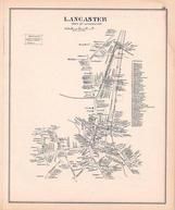 Lancaster, New Hampshire State Atlas 1892 Uncolored